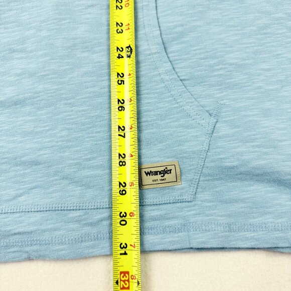 Wrangler Men's Pullover Blue Lightweight Hoodie Size 2XL Regular Fit NWT - Picture 11 of 11